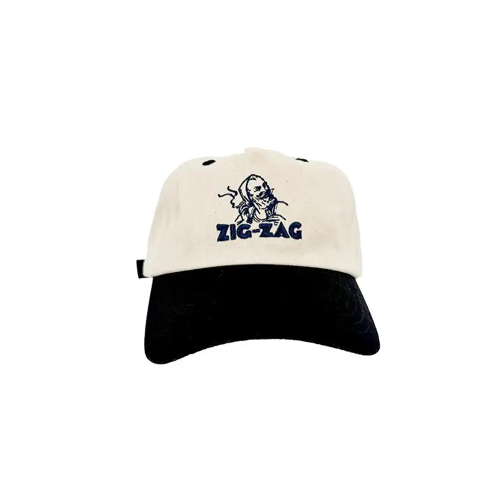 White Zig-Zag Hat - Old School Hat | Zig-Zag