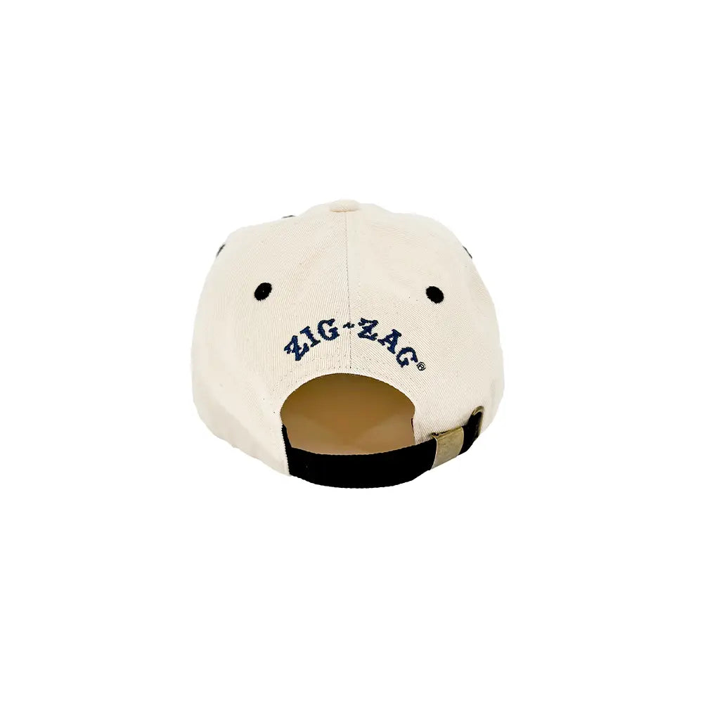 ZIG-ZAG OLD SCHOOL HAT - WHITE