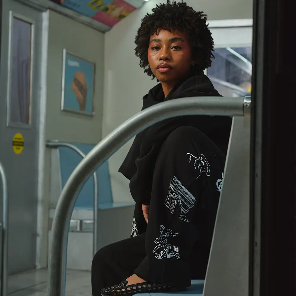 Merci Sweatpants - Black