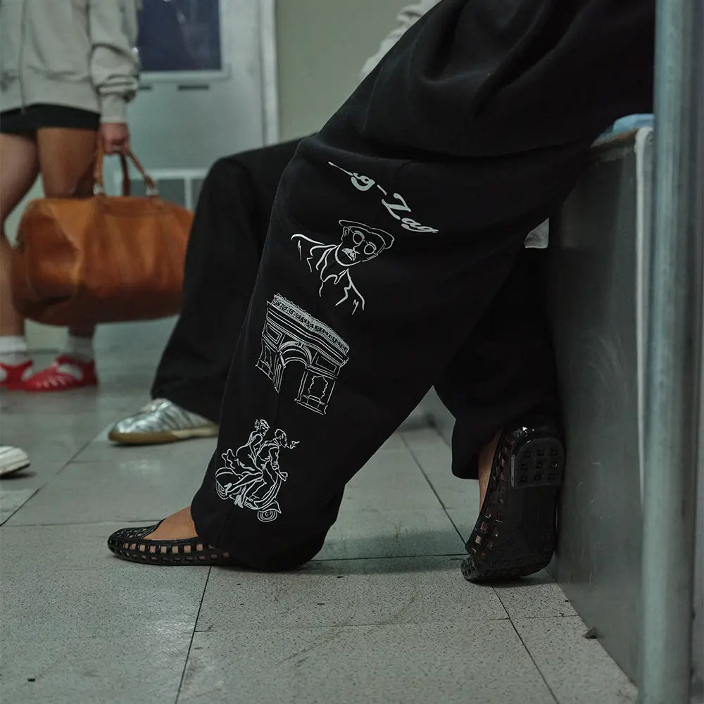 Merci Sweatpants - Black