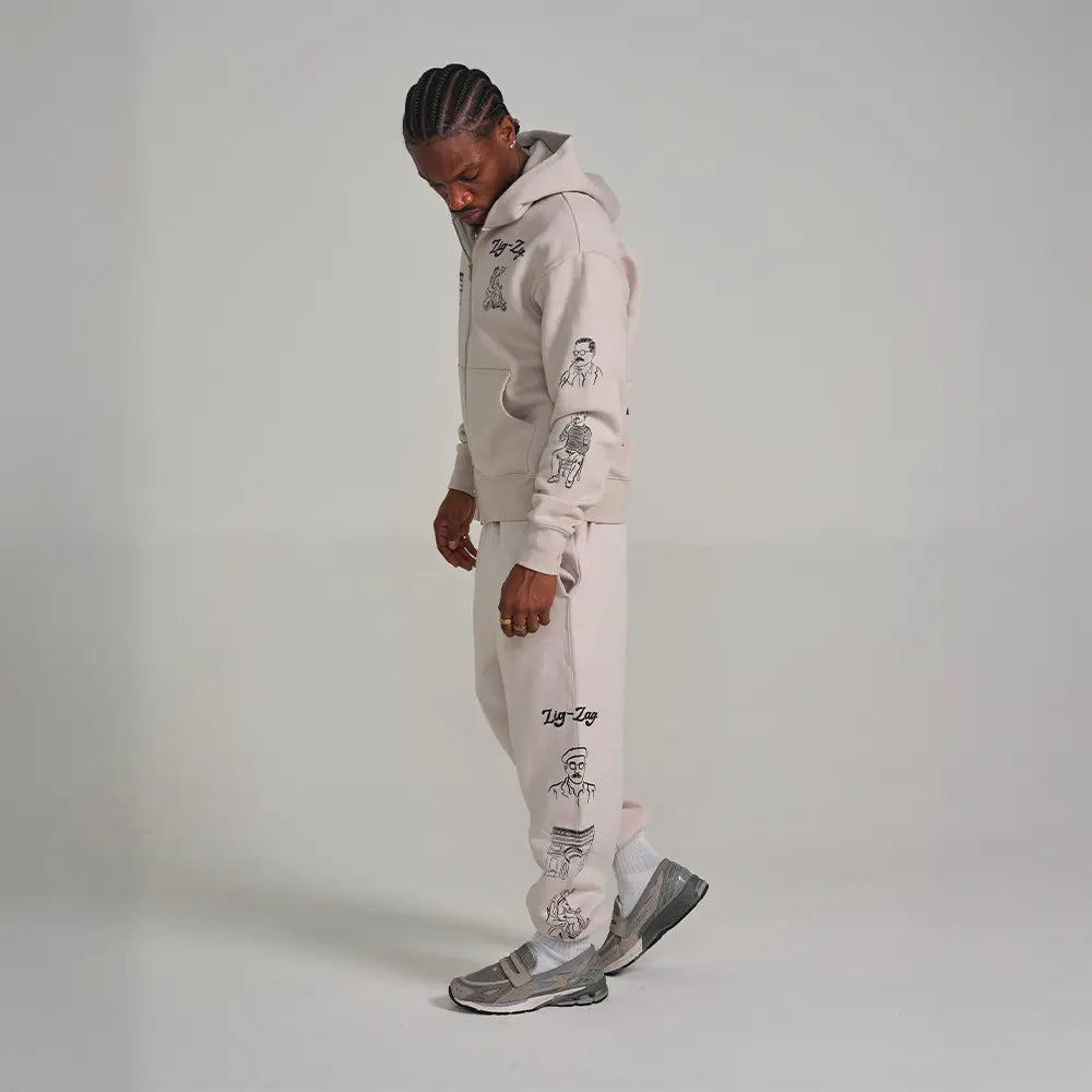 Merci Sweatpants - Bone